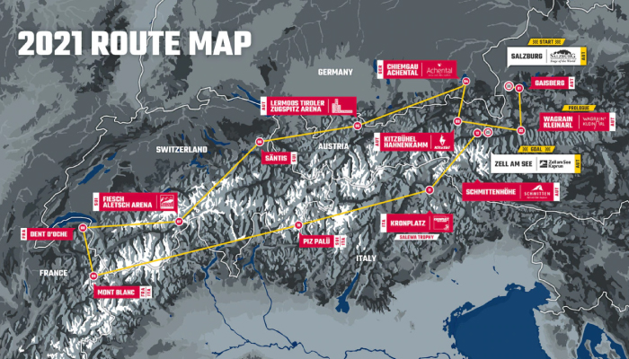 Redbull-XAlps_Route-announcement-2021